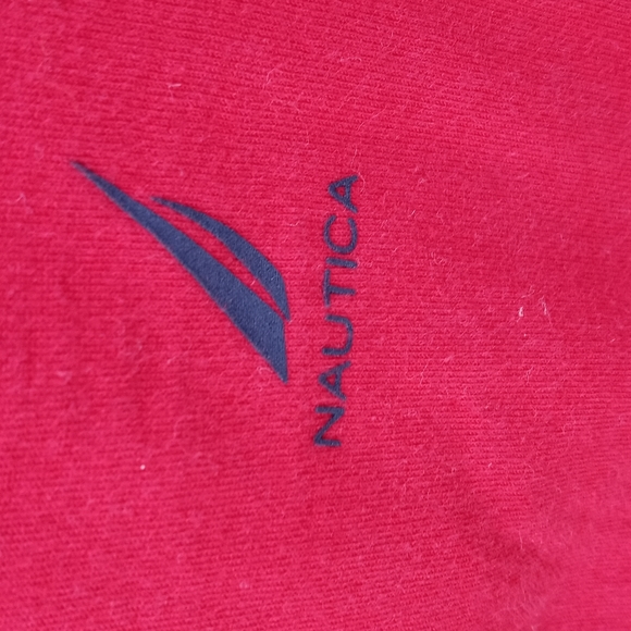Nautica long sleeved T-shirt Red/Navy Size XXL - Picture 2 of 6